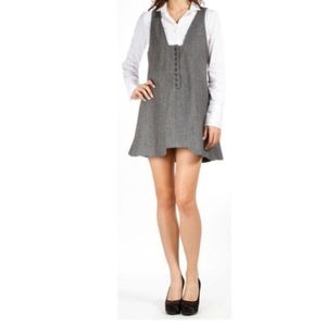 rag & bone Herringbone Mini Work/Office Dress